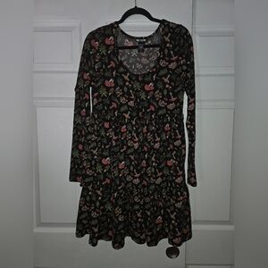 Moving Sale! { Mushroom Foliage Hot Topic Knit Dress Size L